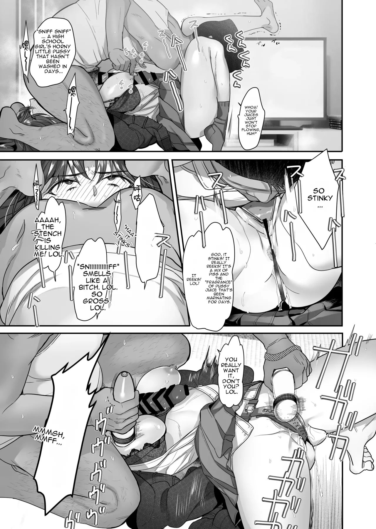 [ROUTE1 (Taira Tsukune)]Zoku Boku ga Iinari Gal to NTR Gal ni Seishori Pet ni Sarete Chitekara Otonari Pet to Swapping Suru Hanashi[English] [Digital] Page 33