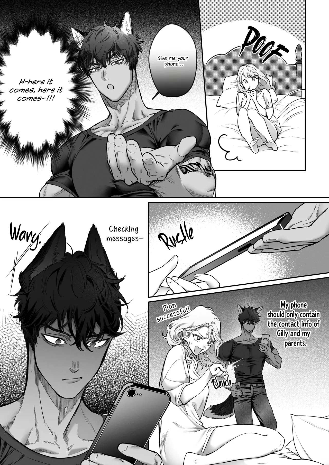 [Vivid Aster (Jnnkleche)]Kahogo na Juujin Kareshi no Tanetsuke Honki Koubi ni Kowasaretai | I want to be destroyed by my overprotective beastman boyfriend's serious mating and impregnation[English] [Descent into madness] Page 14