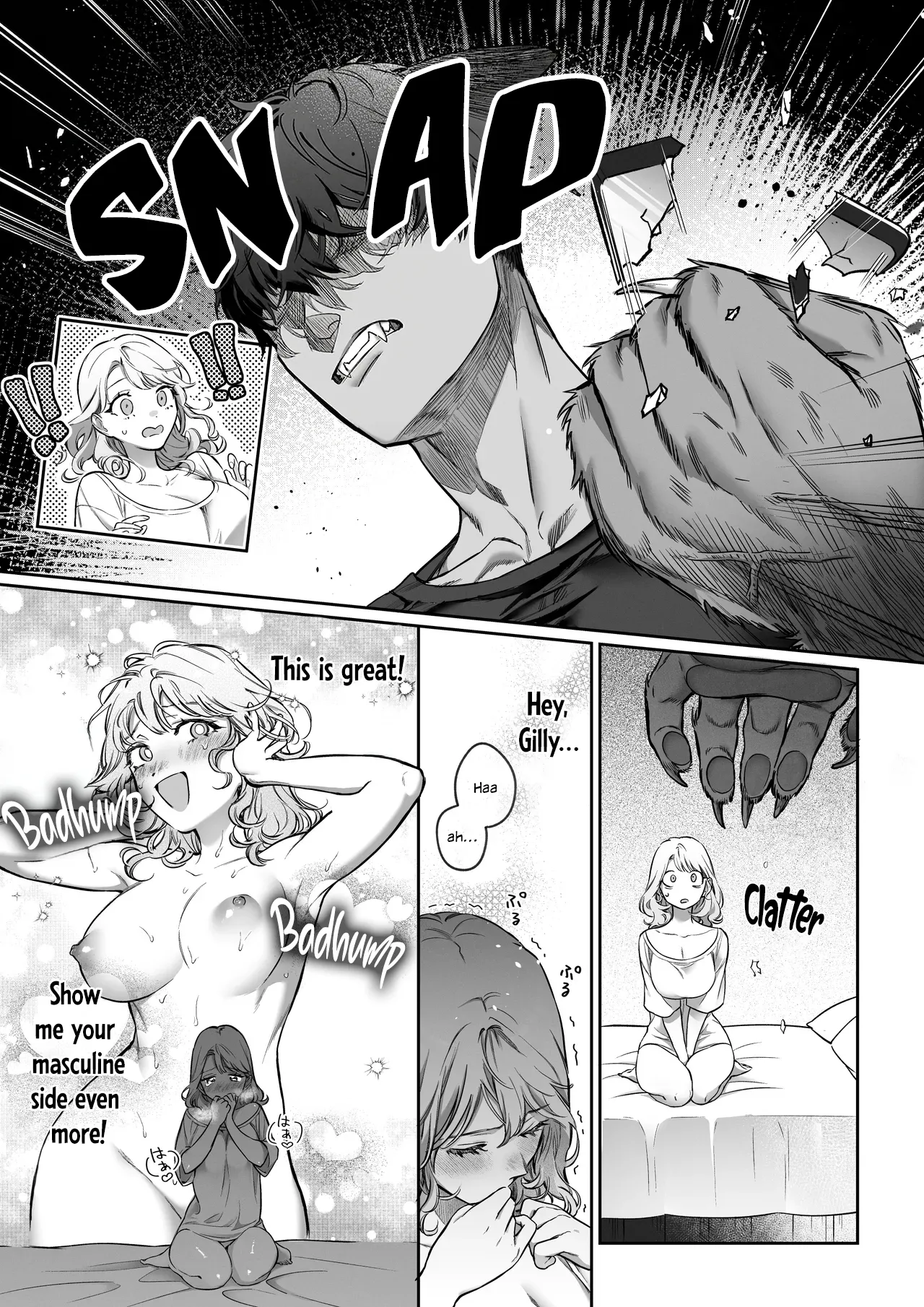 [Vivid Aster (Jnnkleche)]Kahogo na Juujin Kareshi no Tanetsuke Honki Koubi ni Kowasaretai | I want to be destroyed by my overprotective beastman boyfriend's serious mating and impregnation[English] [Descent into madness] Page 16