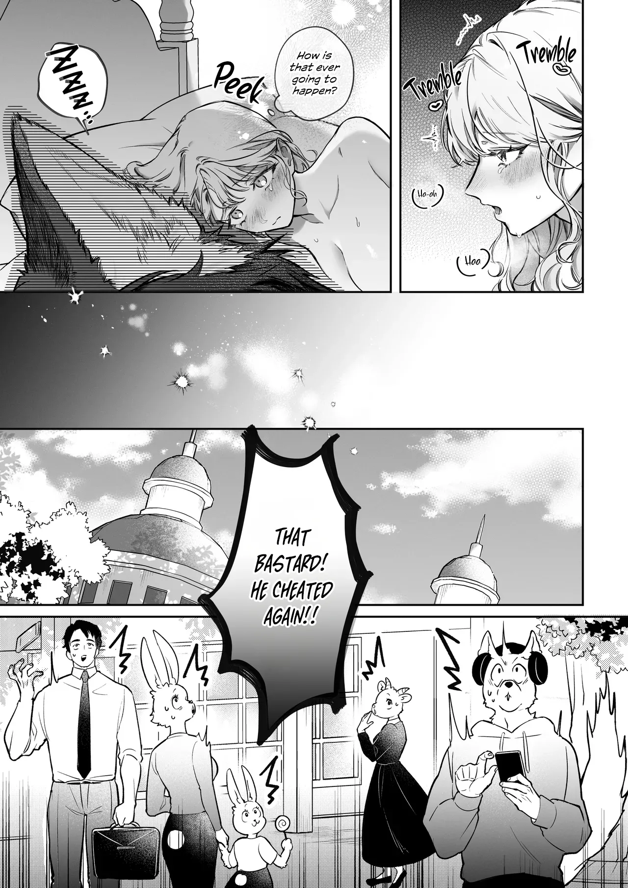 [Vivid Aster (Jnnkleche)]Kahogo na Juujin Kareshi no Tanetsuke Honki Koubi ni Kowasaretai | I want to be destroyed by my overprotective beastman boyfriend's serious mating and impregnation[English] [Descent into madness] Page 6