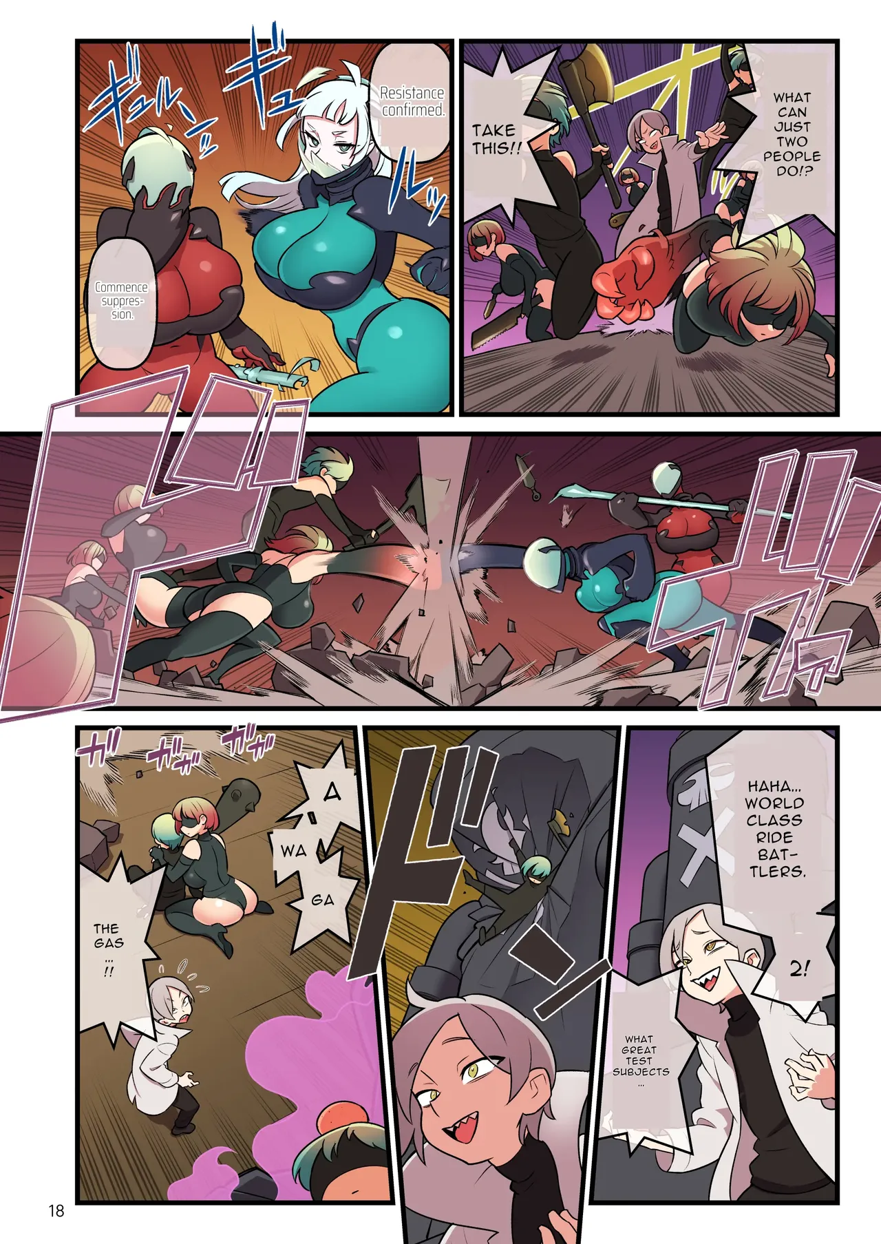 [Kakuzato-ichi (Kakuzatou)]SUPER DENDO RIDE BATTLE ~World Tournament~[English] Page 18