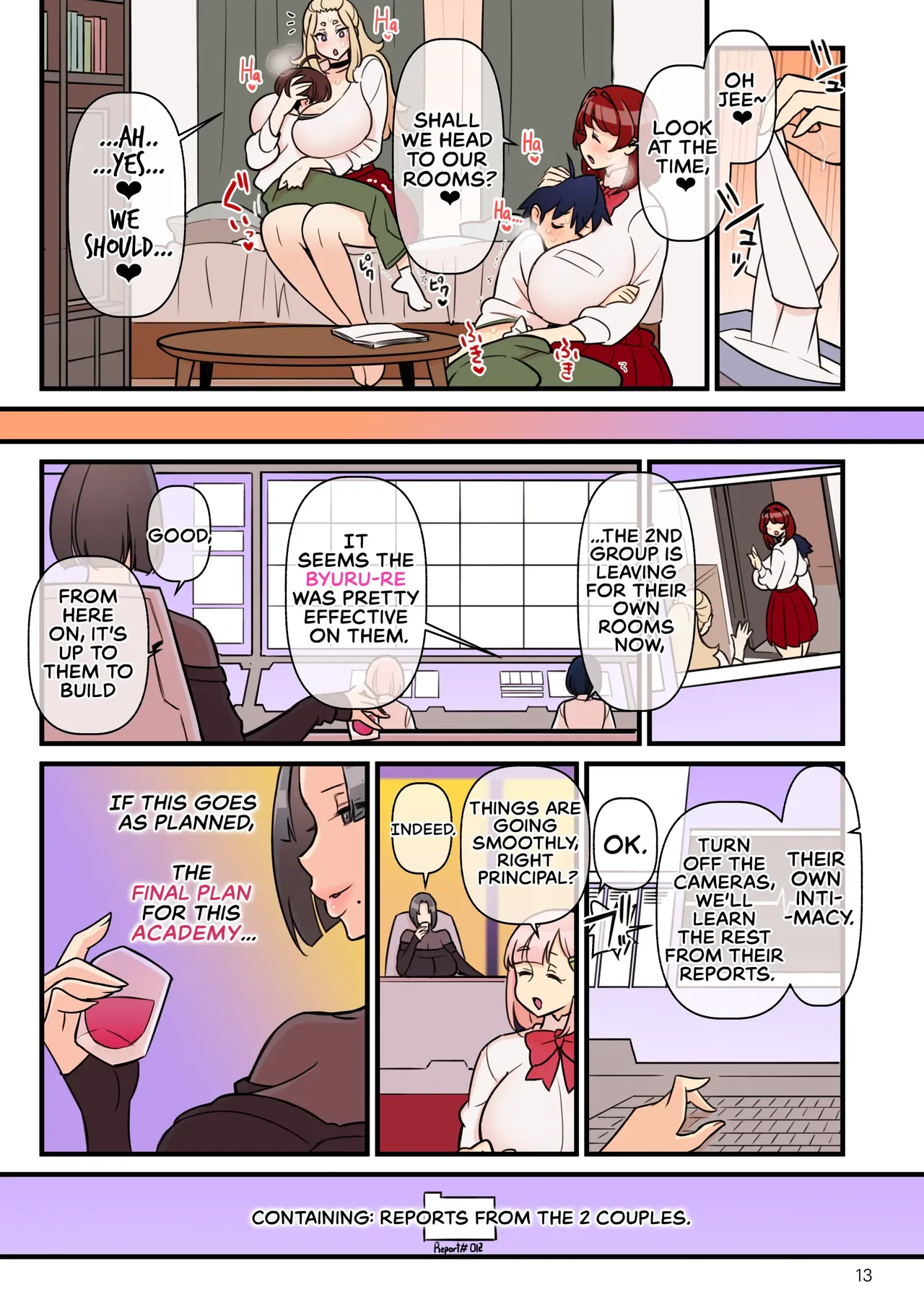 [Kakuzato-ichi (Kakuzatou)]Iinazuke Gakuen FILE: 02 "Futatabi Yuwaku" Hen | The Fiancé Academy FILE: 02 "Second Seduction"[English] Page 14