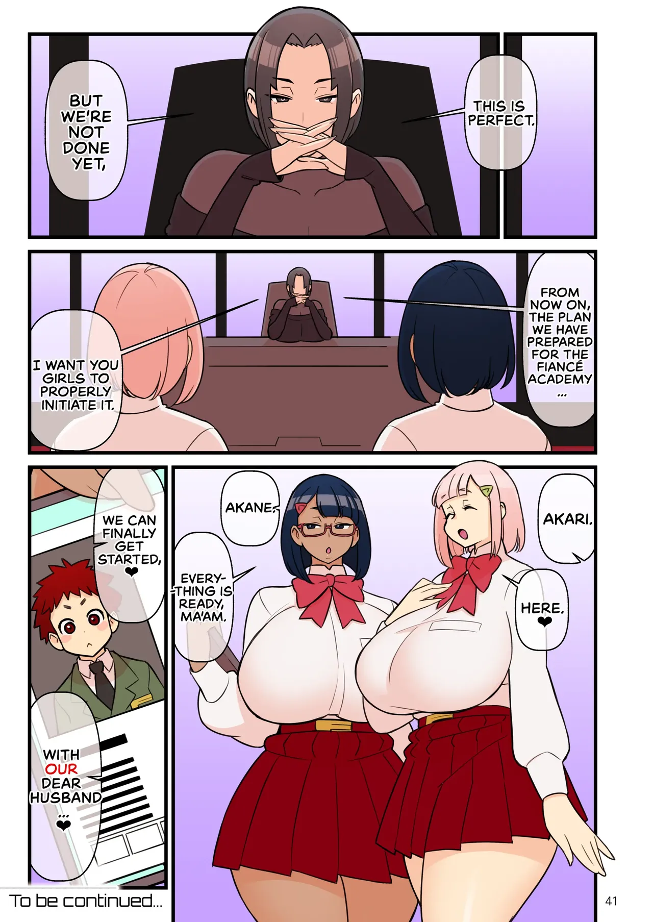 [Kakuzato-ichi (Kakuzatou)]Iinazuke Gakuen FILE: 02 "Futatabi Yuwaku" Hen | The Fiancé Academy FILE: 02 "Second Seduction"[English] Page 42