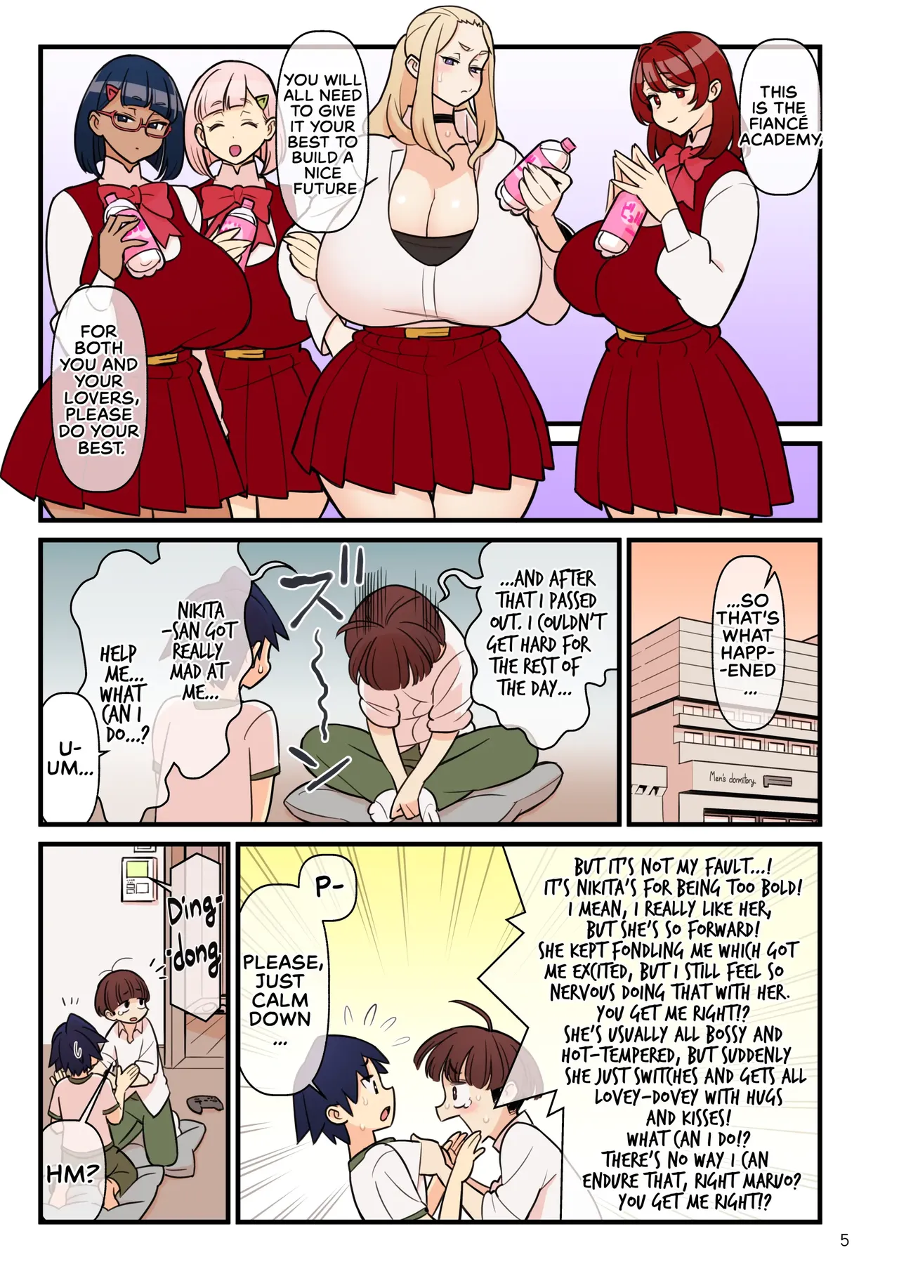 [Kakuzato-ichi (Kakuzatou)]Iinazuke Gakuen FILE: 02 "Futatabi Yuwaku" Hen | The Fiancé Academy FILE: 02 "Second Seduction"[English] Page 6
