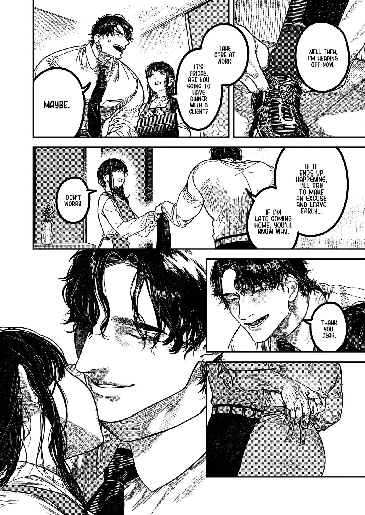 [THE WAIDAN (Aizawa Anji)]By Day, a Devoted Husband. By Night, Full-On Beast Mode[English] [恋綴文庫] [Digital] Page 8