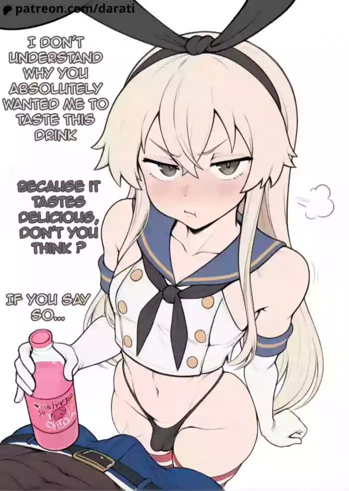 (TEASER)Shimakaze and the magic drink[AI Generated]