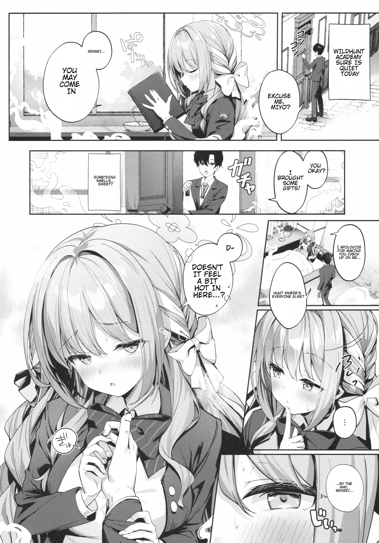 (C107) [Kinokomushin (Kinokomushi)]Warui Sensei ni wa, Sex ga Hitsuyou desu ne(Blue Archive) (English) [TheSoloTrio] Page 5