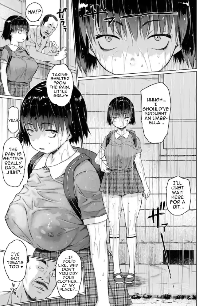 [Zero no mono]Kaede-chan Seeking shelter from the rain( Little Girl Version)