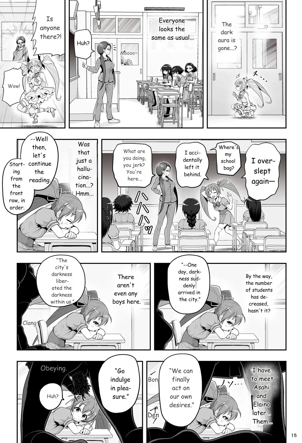 [Eclipse (Kouan)]Magical Girl Shine Hearts - Chapter 3: Yu Under the Sun[English] Page 16