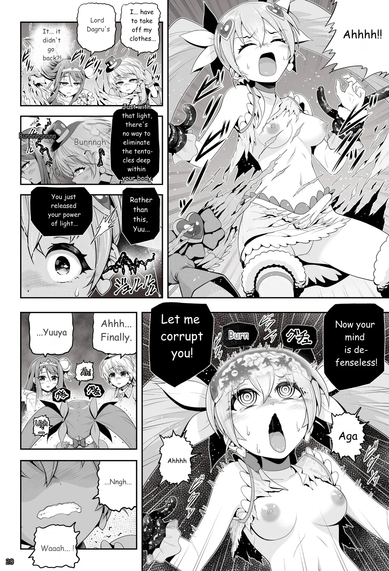 [Eclipse (Kouan)]Magical Girl Shine Hearts - Chapter 3: Yu Under the Sun[English] Page 21