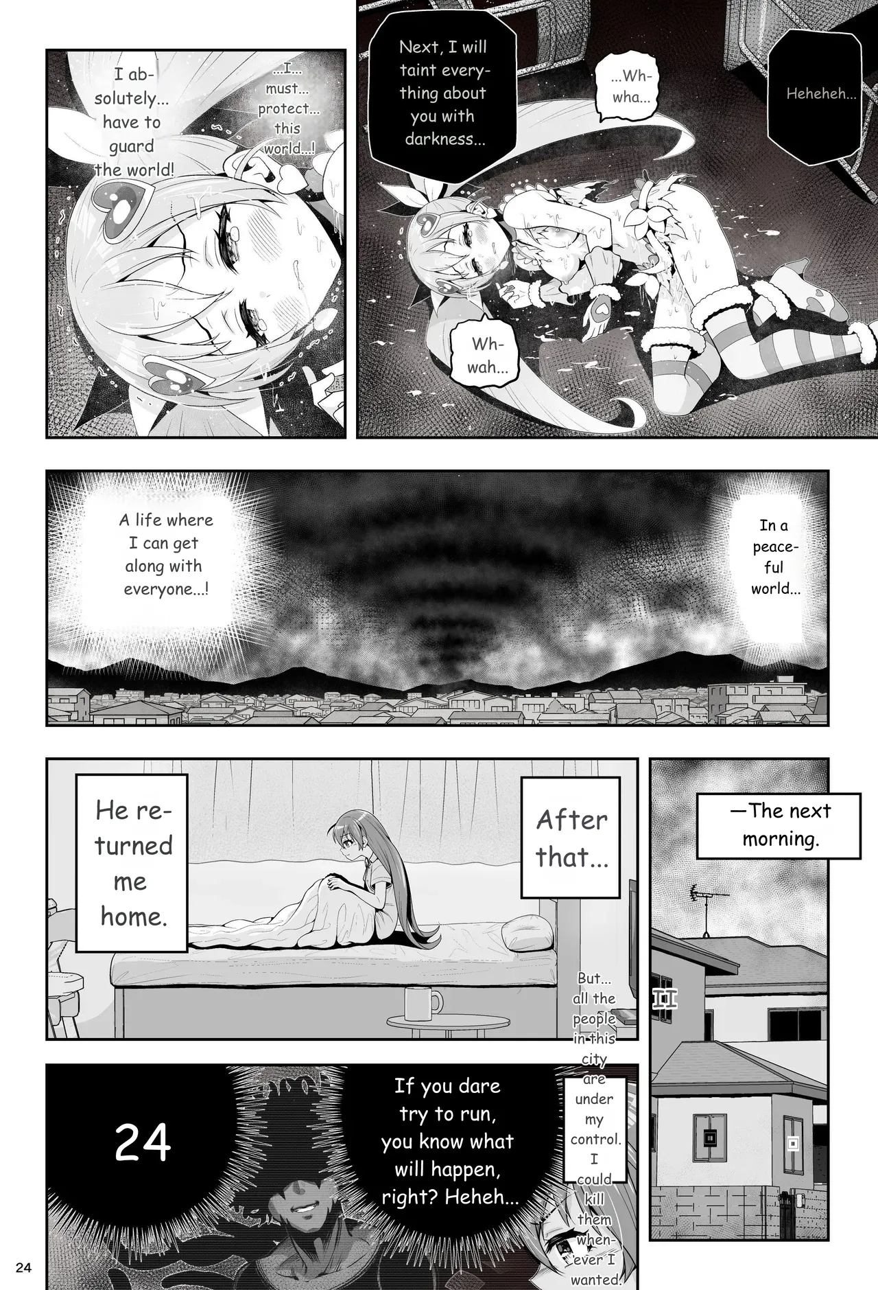 [Eclipse (Kouan)]Magical Girl Shine Hearts - Chapter 3: Yu Under the Sun[English] Page 25