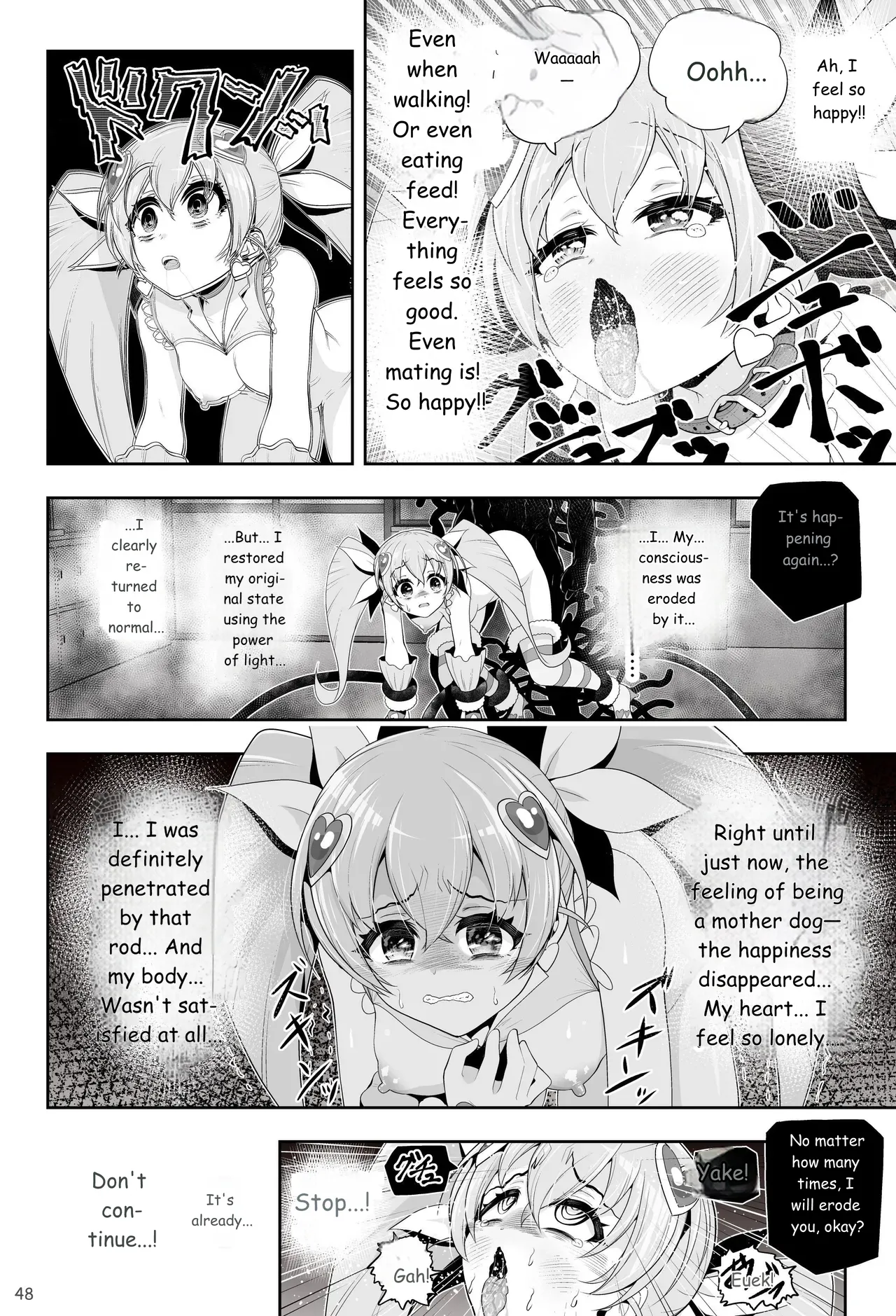 [Eclipse (Kouan)]Magical Girl Shine Hearts - Chapter 3: Yu Under the Sun[English] Page 49