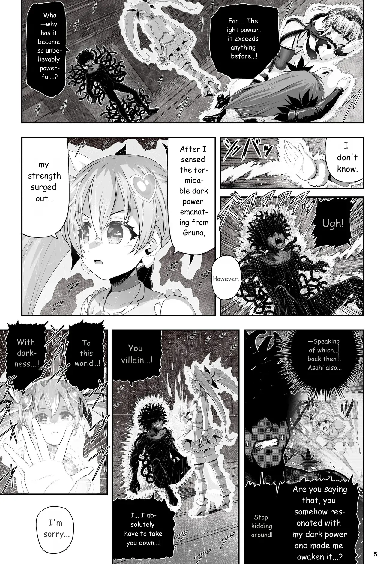 [Eclipse (Kouan)]Magical Girl Shine Hearts - Chapter 3: Yu Under the Sun[English] Page 6