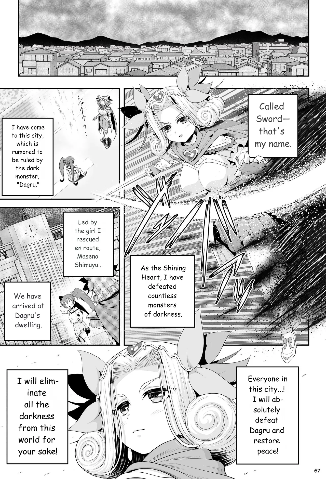 [Eclipse (Kouan)]Magical Girl Shine Hearts - Chapter 3: Yu Under the Sun[English] Page 68