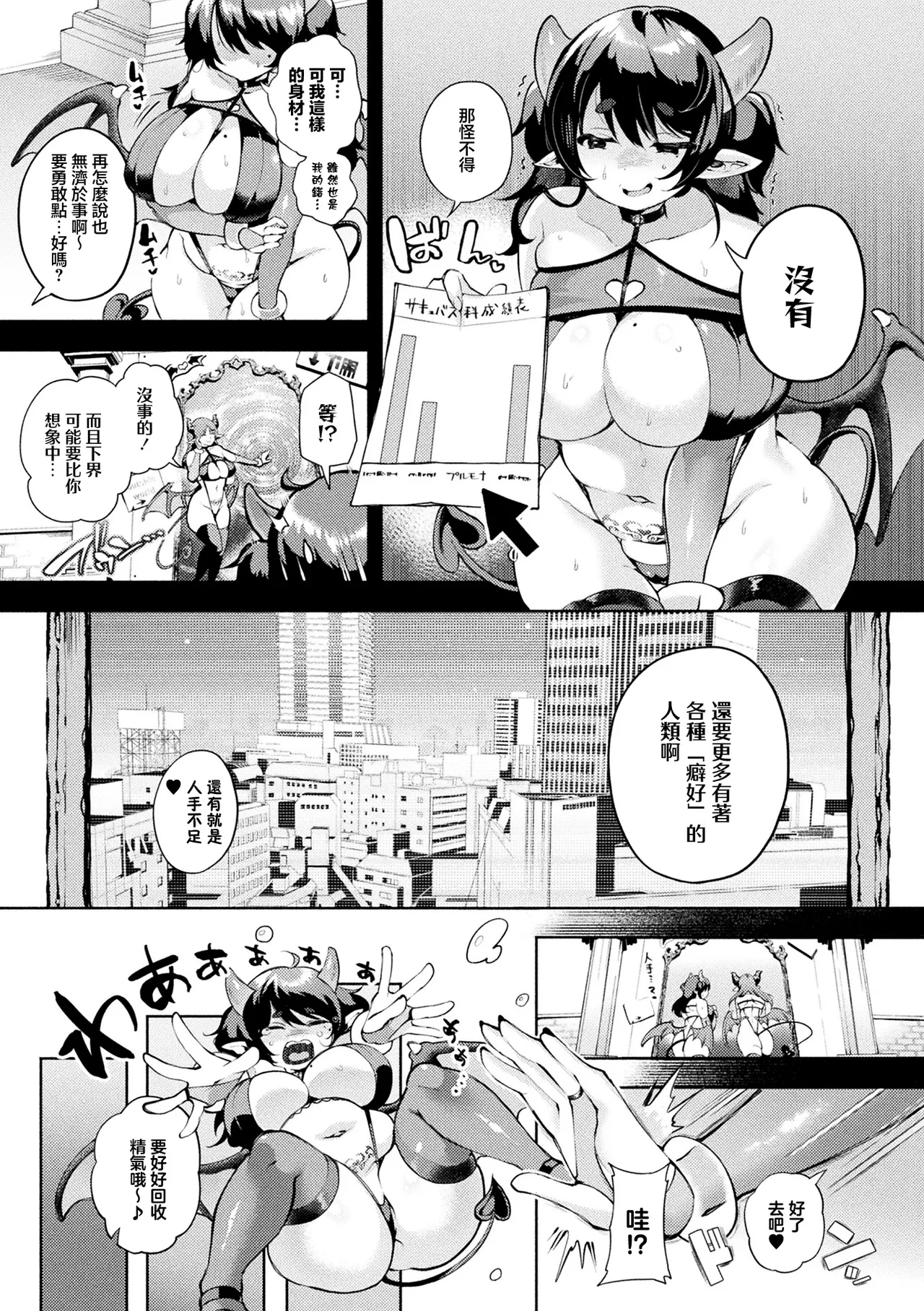 [Yoshimizu]Muchi Pocha Succubus, Ganbarimasu!(COMIC Unreal 2026-06 Vol. 121) [Chinese] [Digital] Page 3