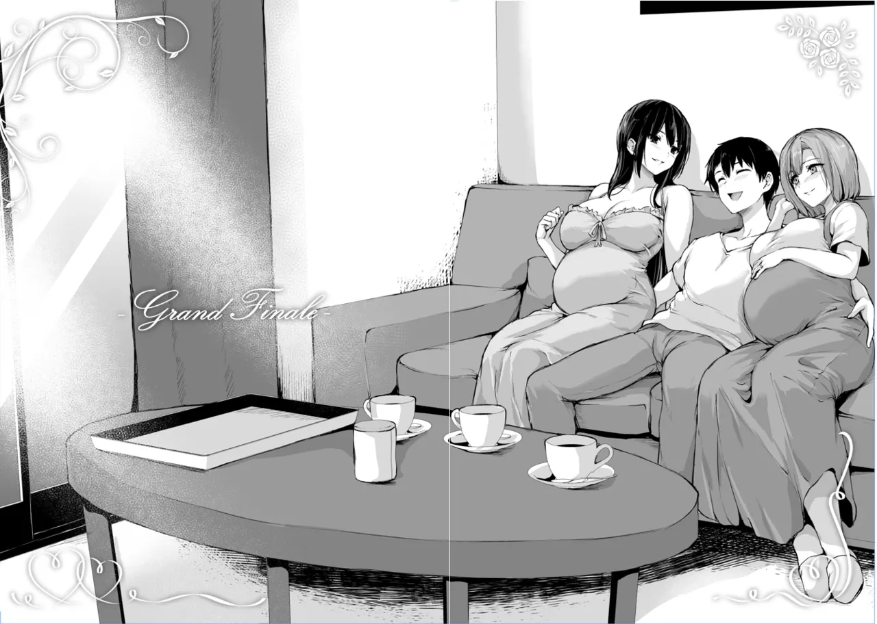 [しまぱん (立花オミナ)]巨乳が2人いないと勃起しない夫のために友達を連れてきた妻 -総集編-(1~3+後日談)[中国翻訳][無修正] Page 215