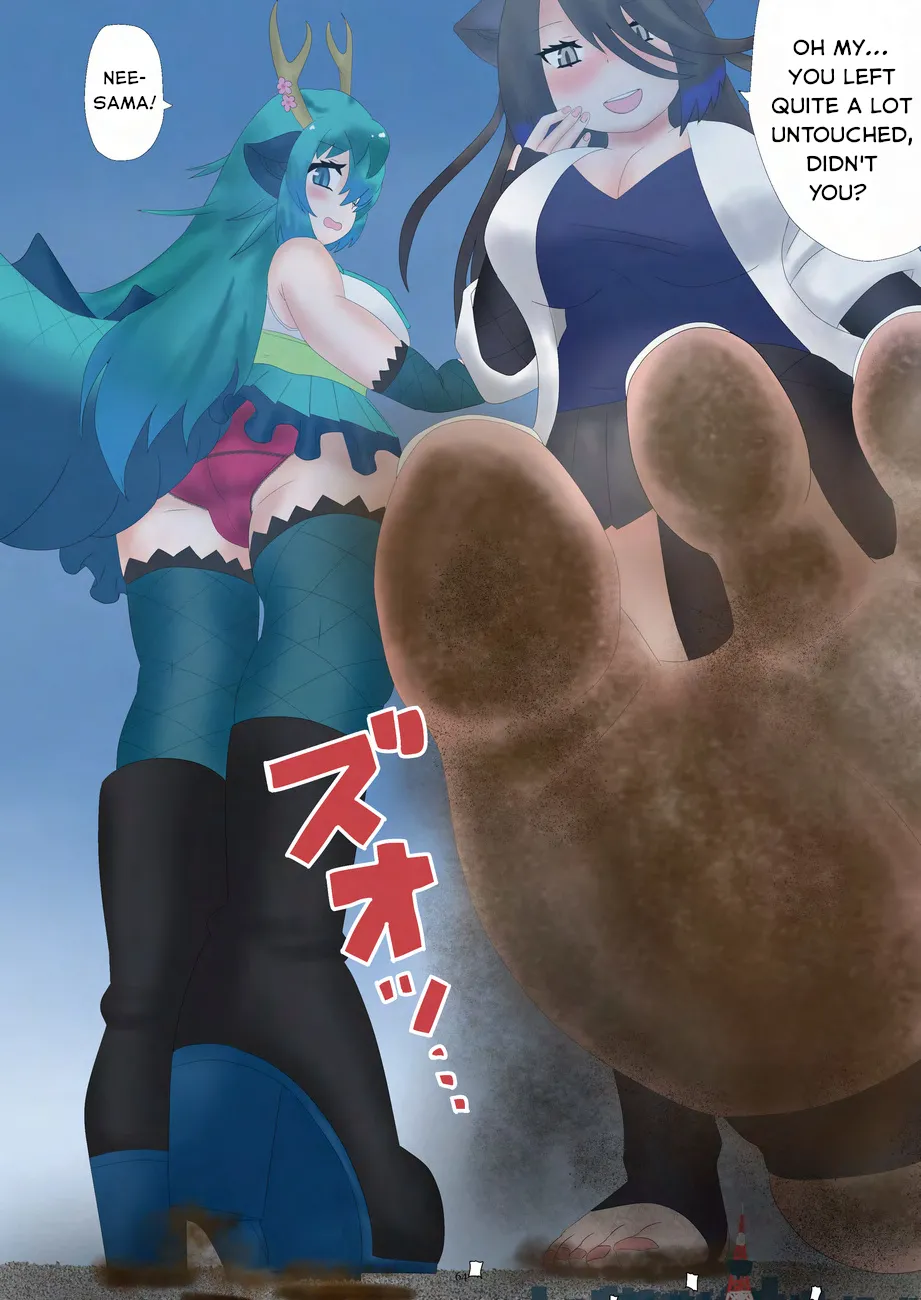 [CalmBlue (Tokoma)]Shuurai! Japari Park Goryuujin | Invasion! Japari Park Five Dragon Gods(Kemono Friends) (Tenshin Ranman Gigantic 9th) [English] [Digital] Page 4