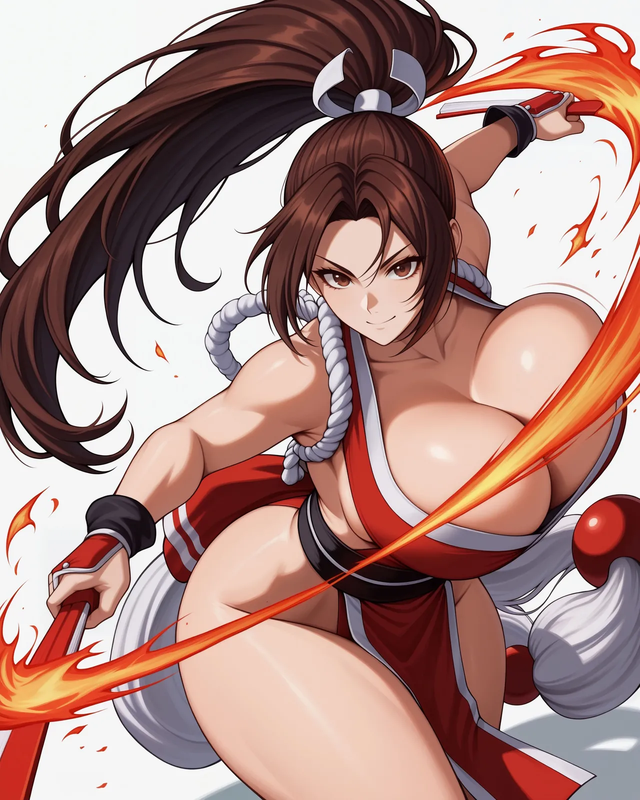 [Magiskuwa]Mai Shiranui(SNKStreet Fighter) [AI Generated] Page 32