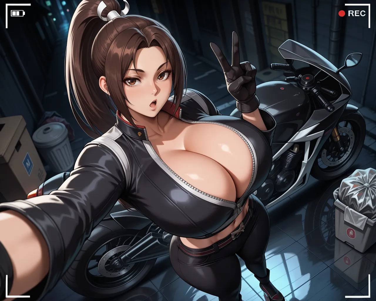 [Magiskuwa]Mai Shiranui(SNKStreet Fighter) [AI Generated] Page 84