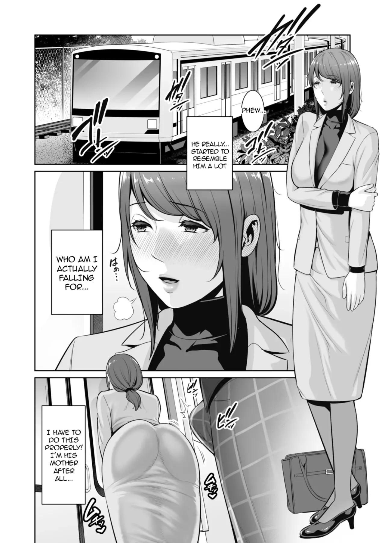 [Misaki (gonza)]Gibo o , Densha de ... | My Stepmother on The Train...[English] [TheFallenAngelTRL] Page 17