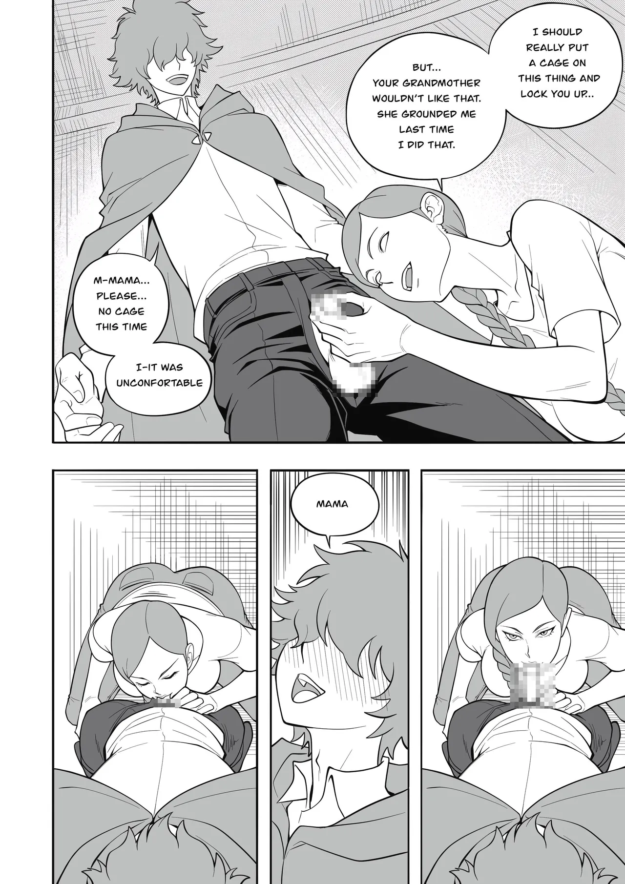 Lewd Red Riding Hood – Chapter 1.1[English, Complete] [MonsterShake (Sayuri Milkshake, ER0POPO)] Page 4