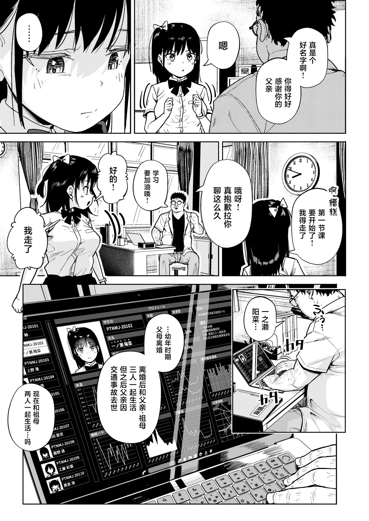 [Circle Mizusane (Mizusane)]Hokenshitsu Oji-san no Hairan Kari[Chinese] Page 4