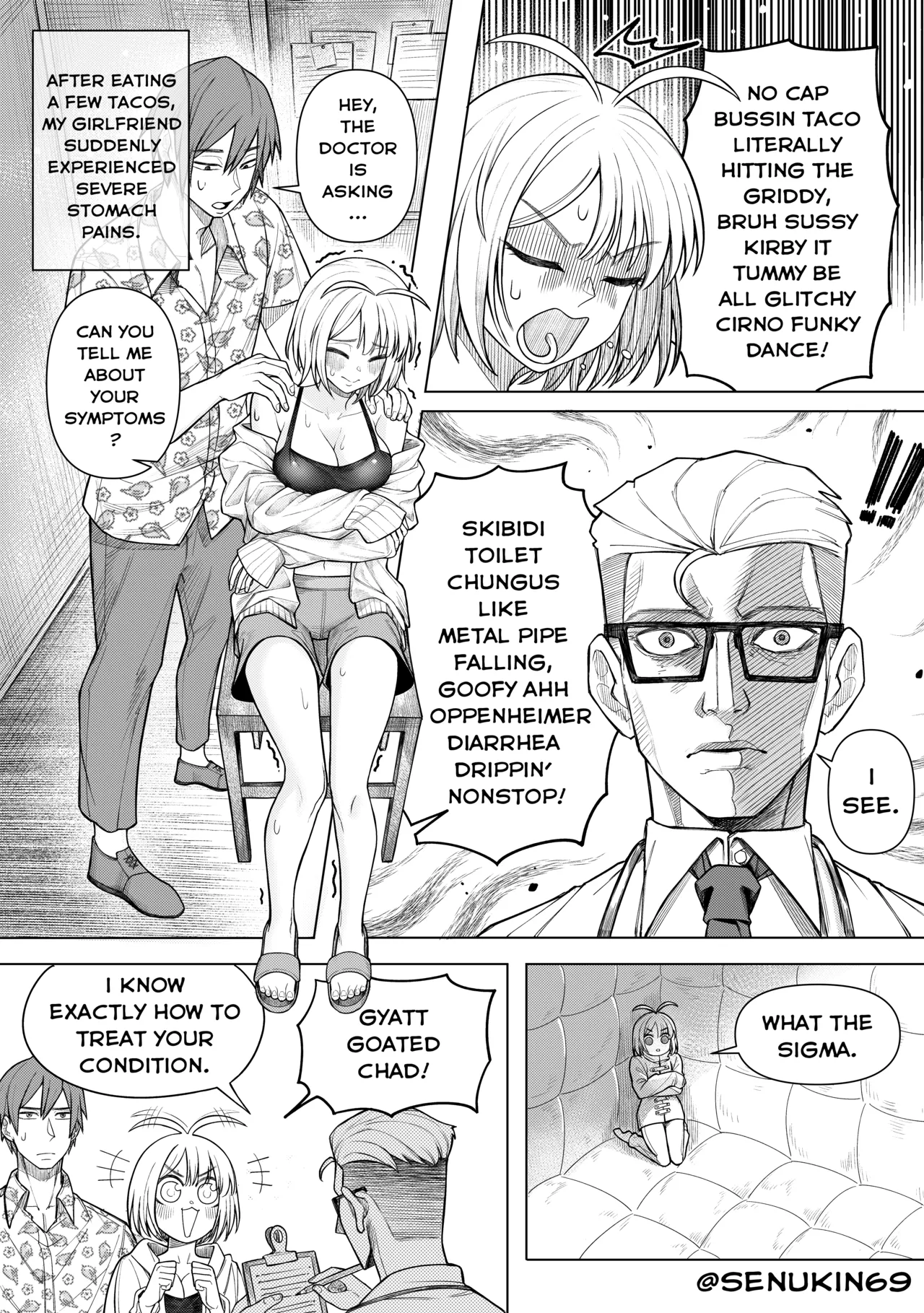 [Senukin]Brainrot Girlfriend[ongoing] Page 11