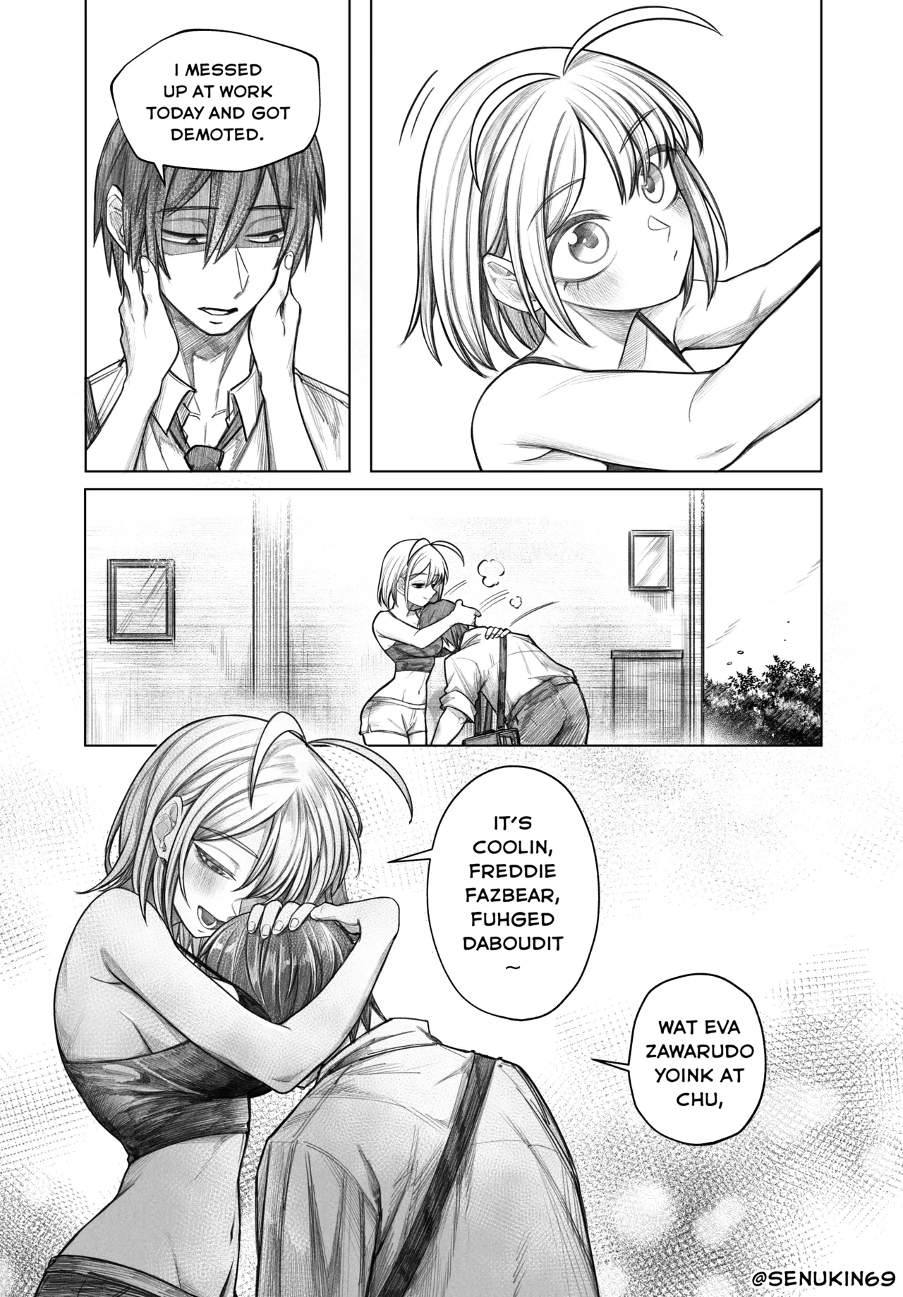 [Senukin]Brainrot Girlfriend[ongoing] Page 49