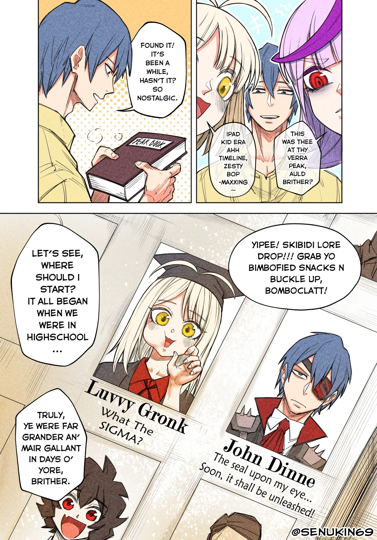 [Senukin]Brainrot Girlfriend[ongoing] Page 69