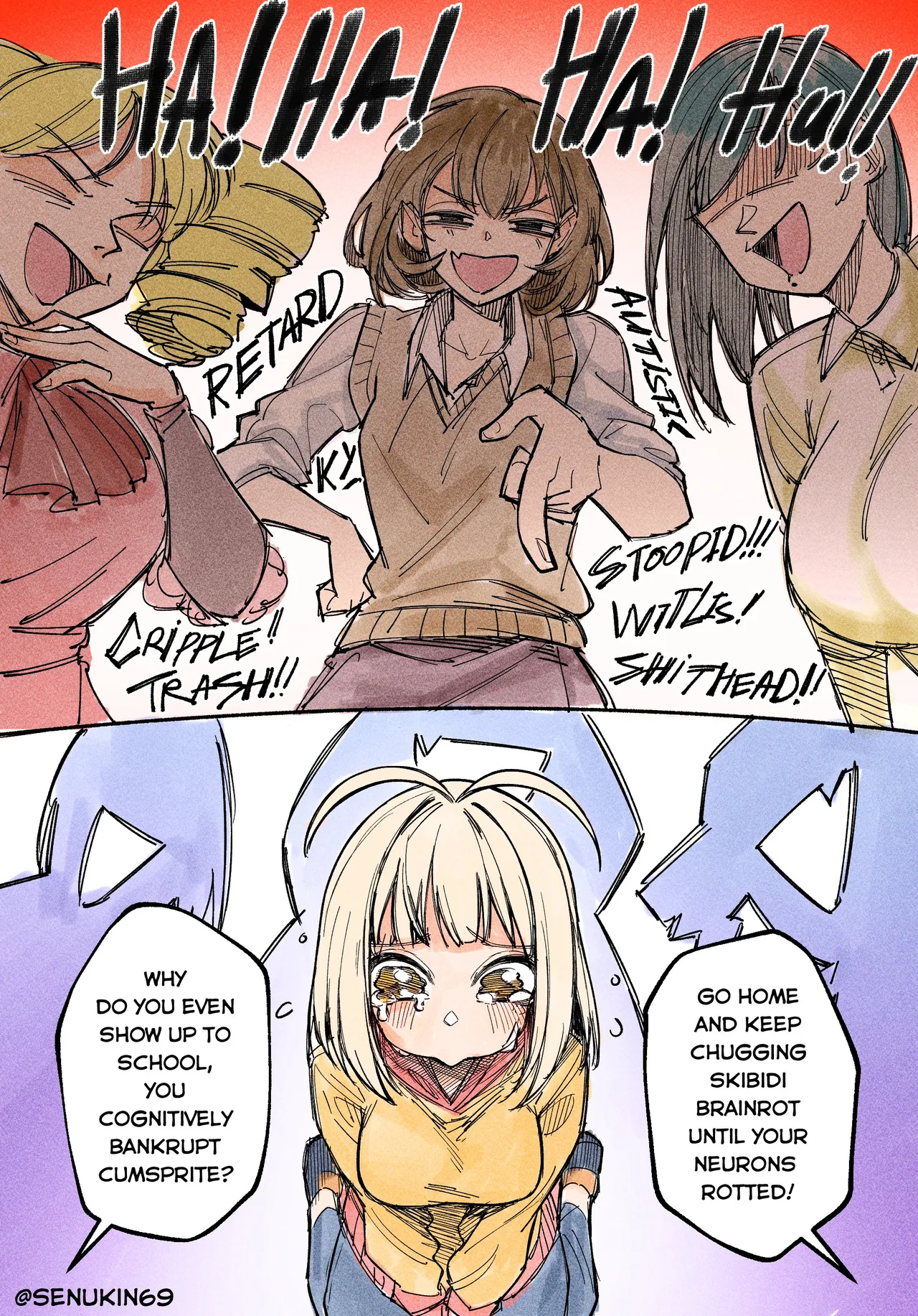 [Senukin]Brainrot Girlfriend[ongoing] Page 72