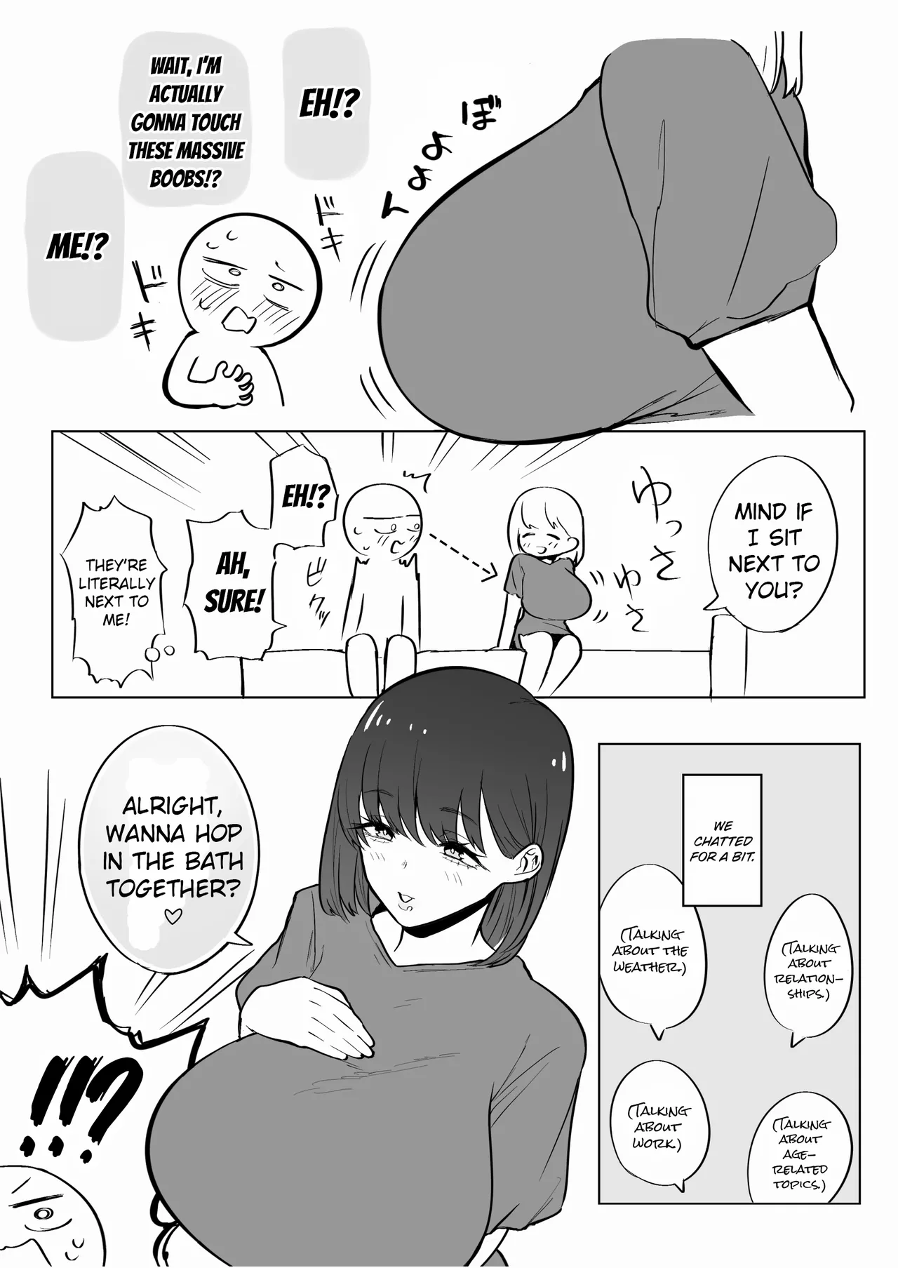 [Ricochet]Dekachichi Momi Repo Manga | A Report Manga About Fondling Huge Titties[English] [ConTL] Page 10