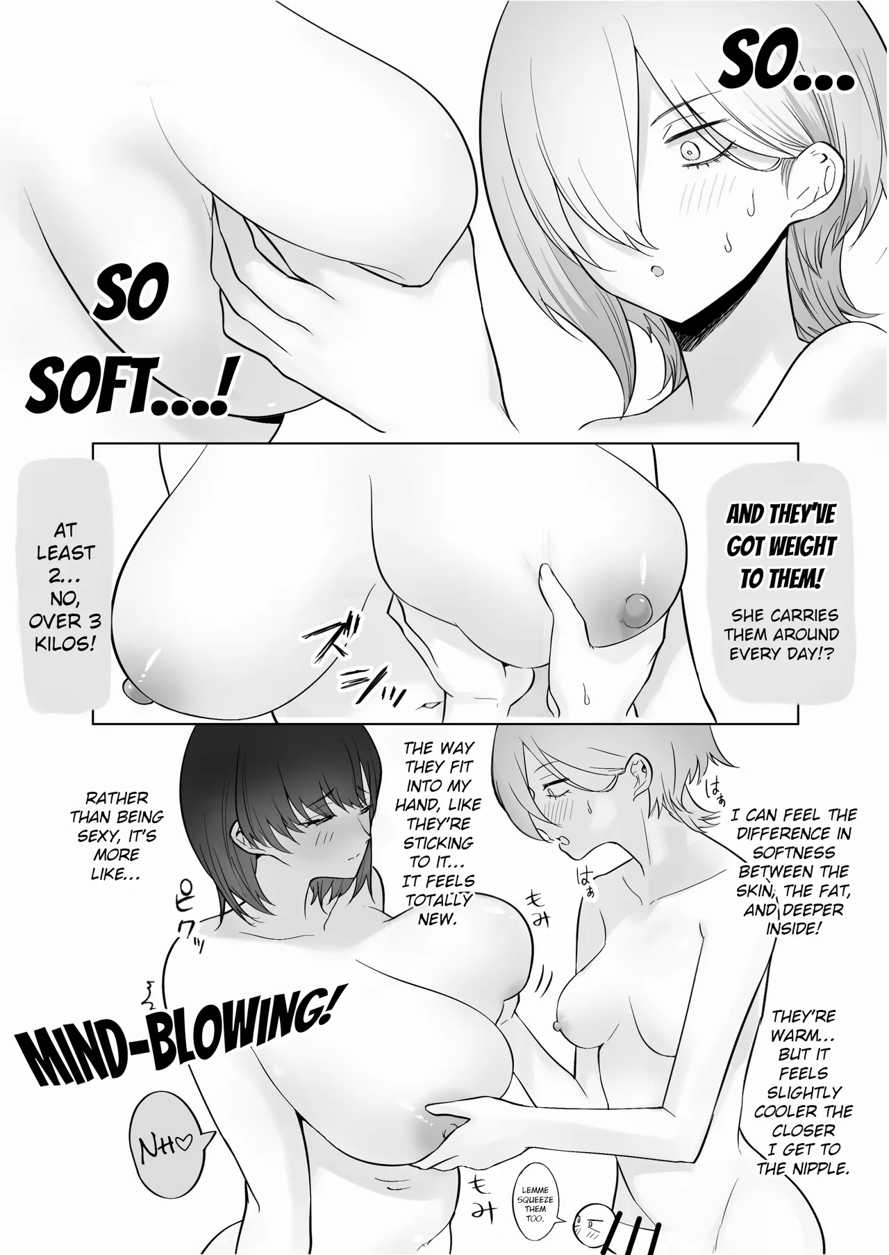 [Ricochet]Dekachichi Momi Repo Manga | A Report Manga About Fondling Huge Titties[English] [ConTL] Page 15