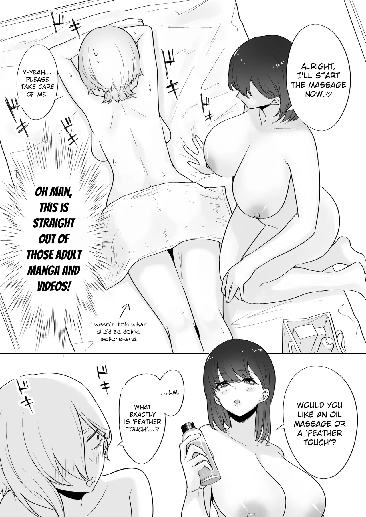 [Ricochet]Dekachichi Momi Repo Manga | A Report Manga About Fondling Huge Titties[English] [ConTL] Page 19