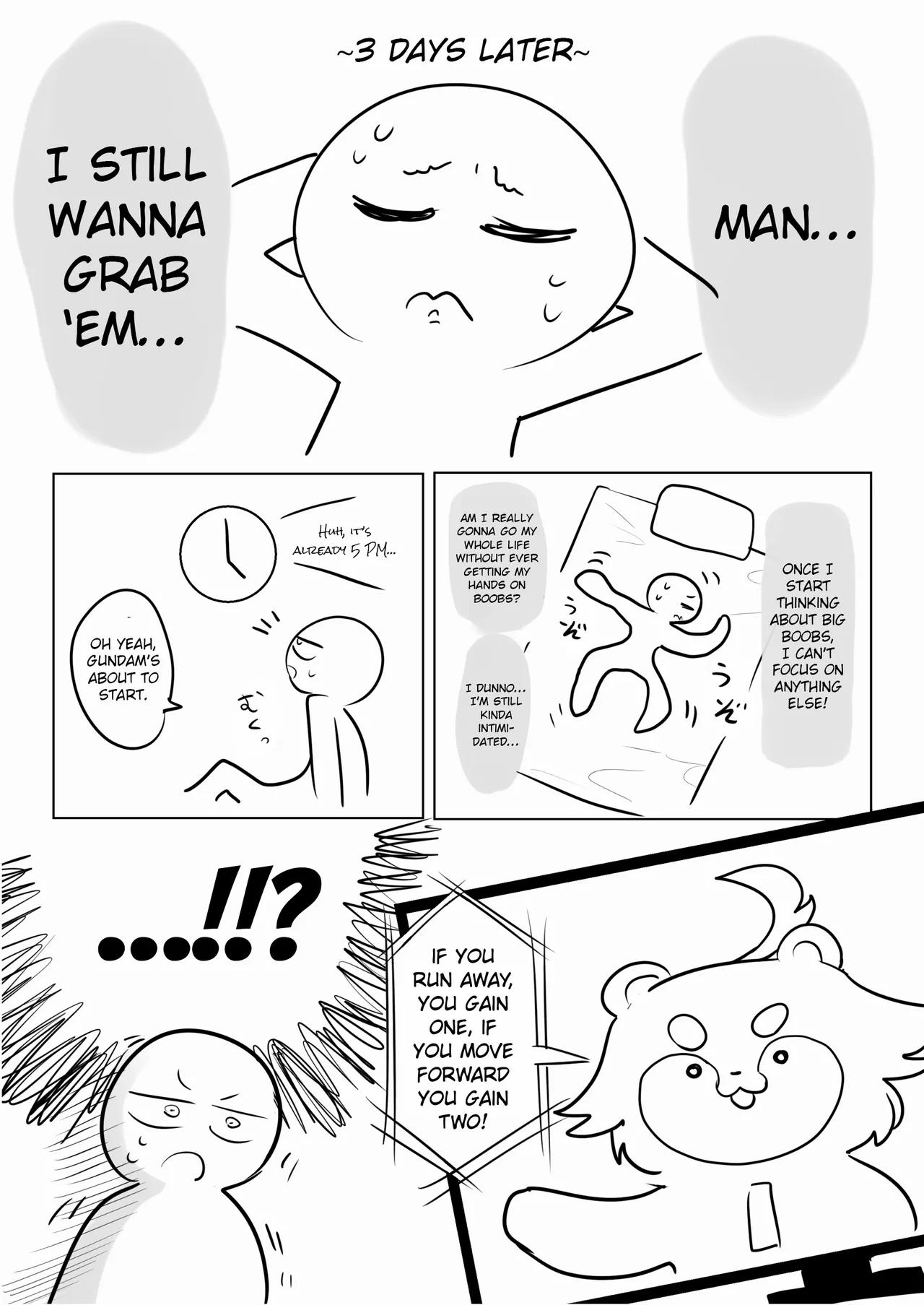 [Ricochet]Dekachichi Momi Repo Manga | A Report Manga About Fondling Huge Titties[English] [ConTL] Page 3