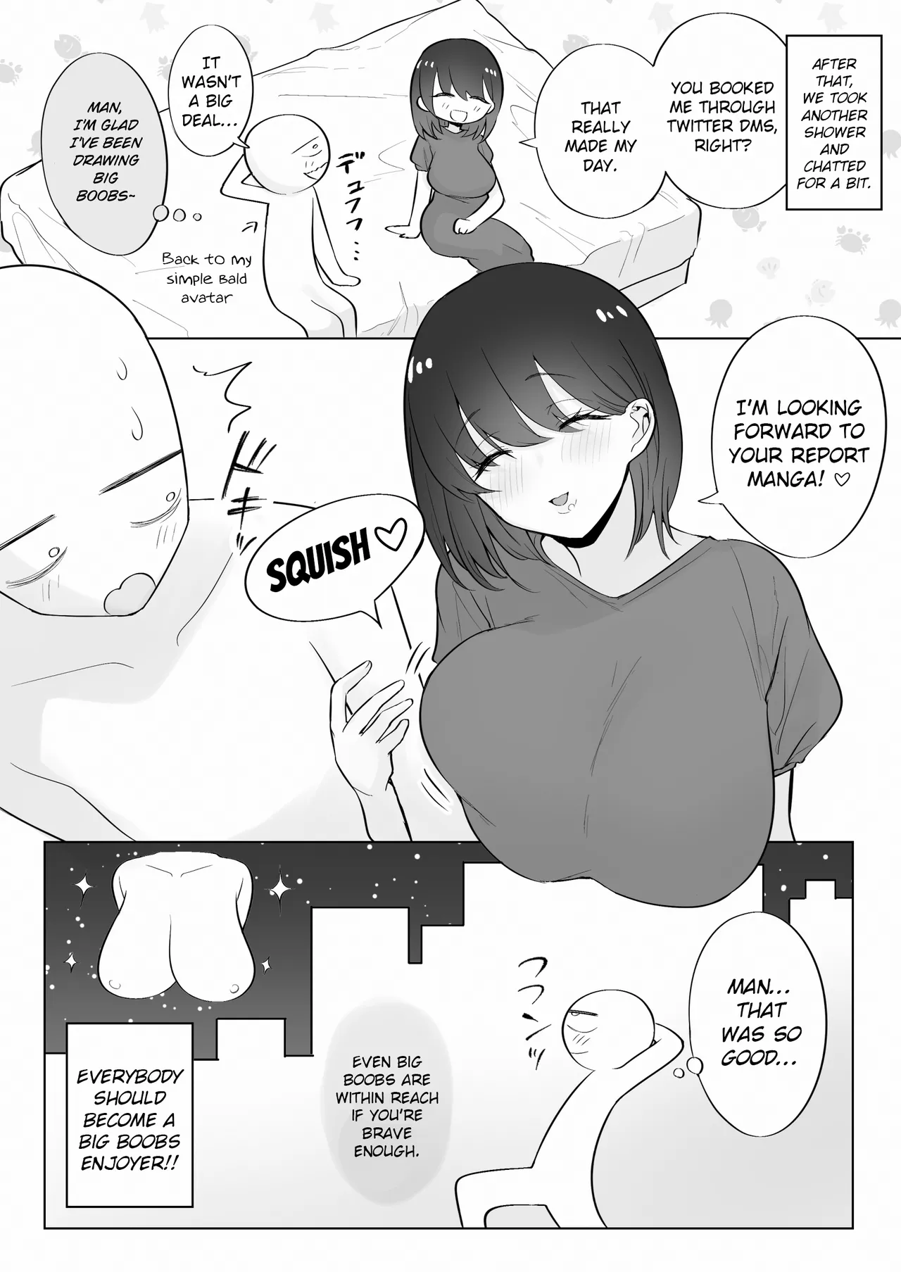 [Ricochet]Dekachichi Momi Repo Manga | A Report Manga About Fondling Huge Titties[English] [ConTL] Page 31