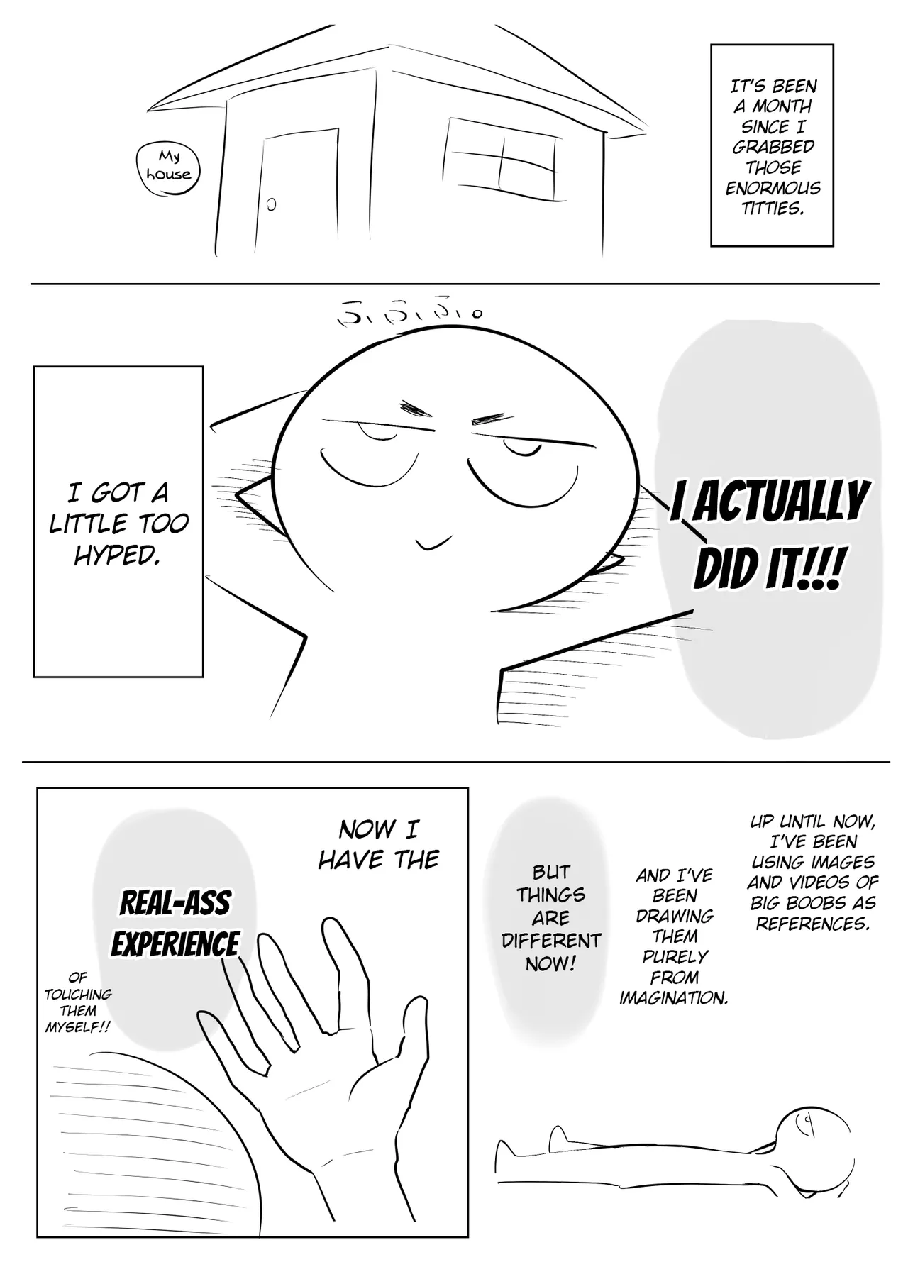 [Ricochet]Dekachichi Momi Repo Manga | A Report Manga About Fondling Huge Titties[English] [ConTL] Page 33