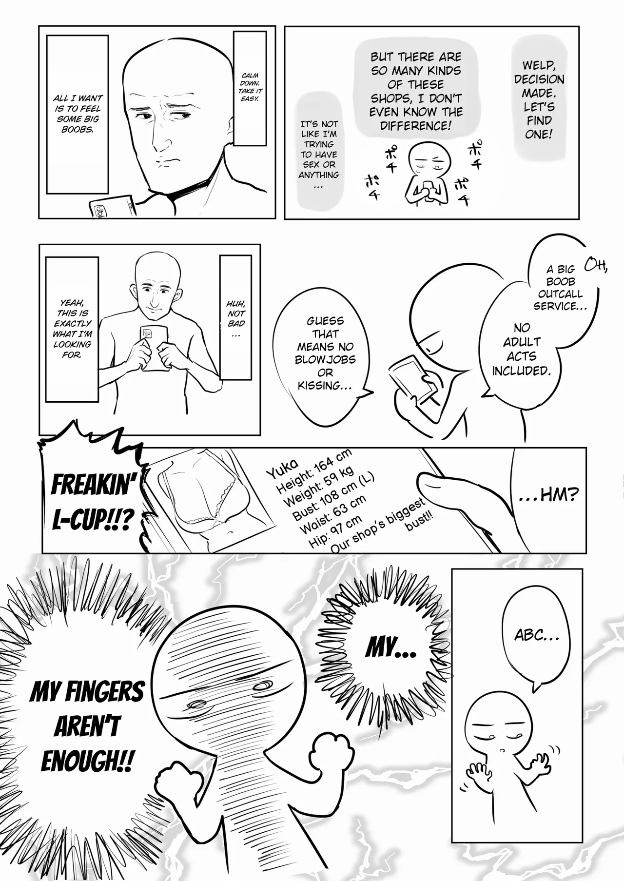 [Ricochet]Dekachichi Momi Repo Manga | A Report Manga About Fondling Huge Titties[English] [ConTL] Page 5