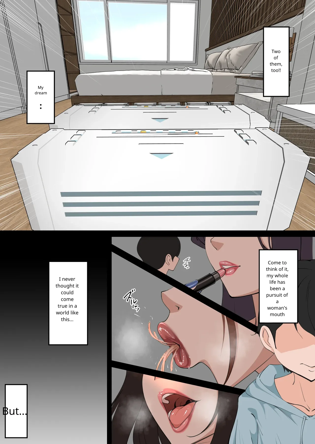 [Amatou Bisuke]Chounoukou Sexaroid to Love Ama Daeki Play Seikatsu[English] [AI Translated] Page 3