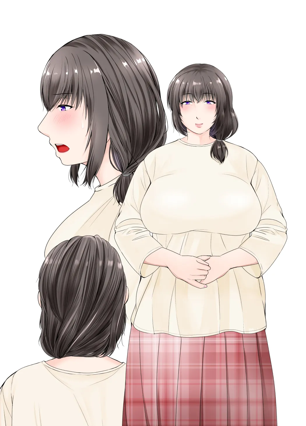 [Popotto Denki Ichigouten (denki popo tto)]pottyari kaa san ha daietto yori mo・・・[Chinese] Page 43