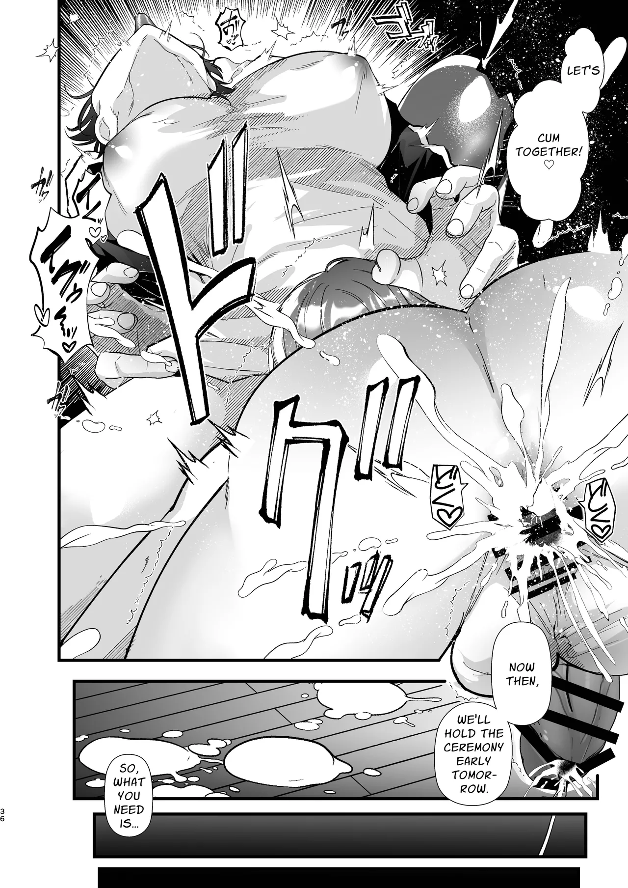 [FZ: (Fujiko Fujisaki)]Futanari Multi Circle e Youkoso (Ge) | Welcome to the Futanari Multi-Circle Club[English] [Leriko] Page 36