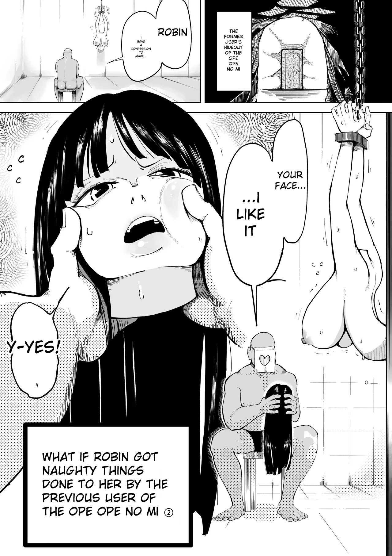 [Yubi]Moshimo Robin ga Opeope no Mi no Zenninsha ni Ecchi na Koto Saretara | What If Robin Was Subjected to Lewd Acts by the Previous User of the Op-Op Fruit?(One Piece) [English] Page 8