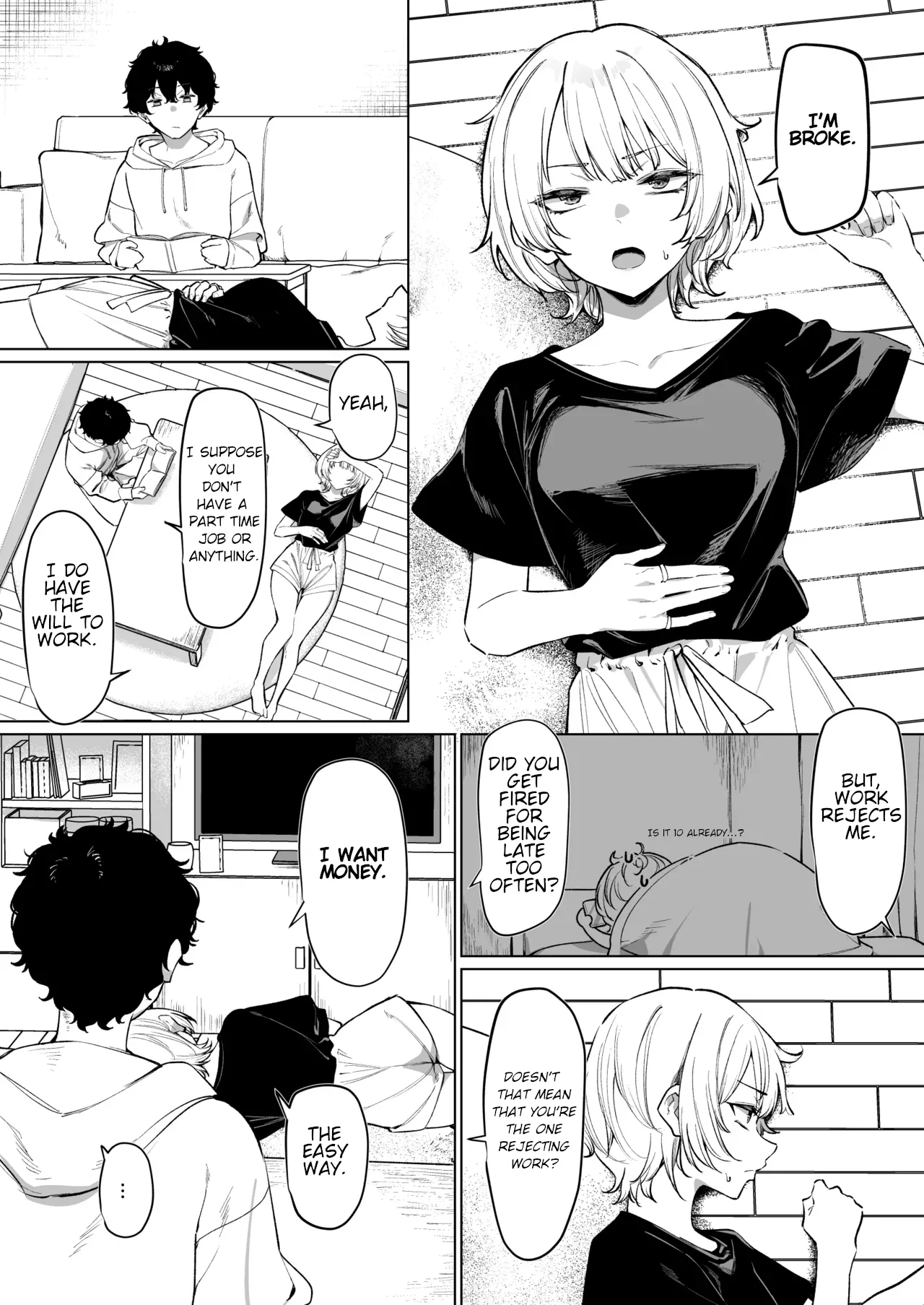 [MM]Senpai to no Ecchi na Douga de Kasegu Hanashi | The Story of Earning Money with a Video of Steamy French Kissing with my Senpai[English] Page 2