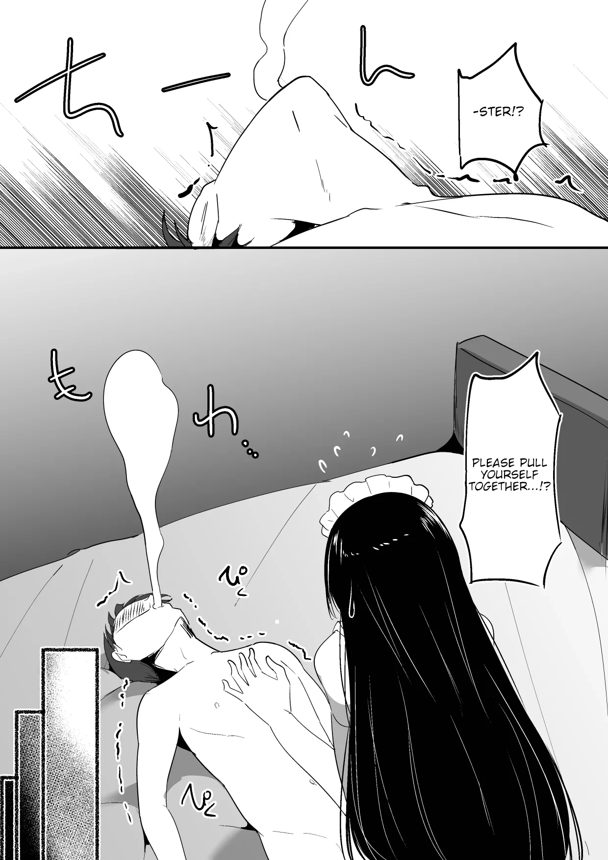 [Shura no Koubou (Shura)]Boku no Senzoku Maid wa Shasei Kanri ga Osuki | My Personal Maid Loves Ejaculation Control[English] Page 33