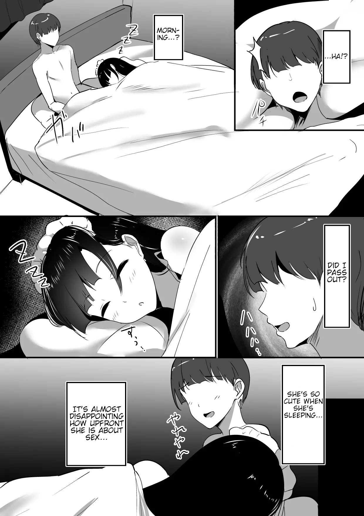 [Shura no Koubou (Shura)]Boku no Senzoku Maid wa Shasei Kanri ga Osuki | My Personal Maid Loves Ejaculation Control[English] Page 34