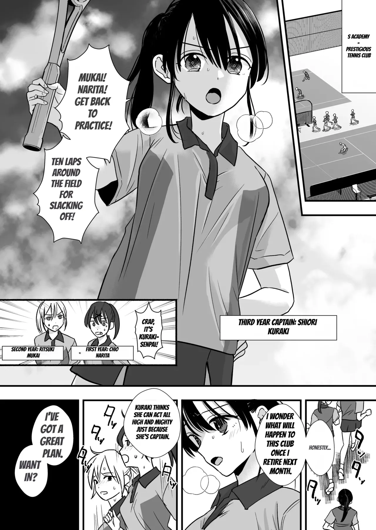 Bullying by Senior Members of the Tennis Club[テニス部の先輩いじめ] Page 2