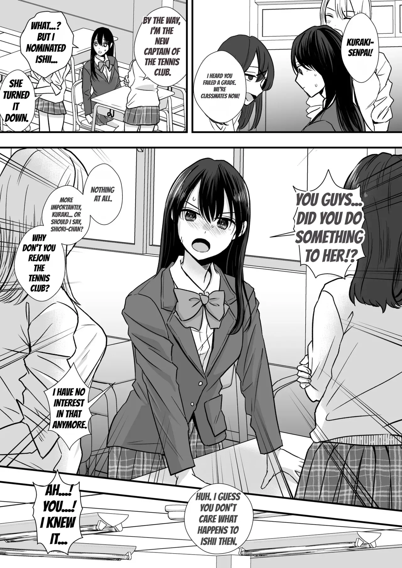 Bullying by Senior Members of the Tennis Club[テニス部の先輩いじめ] Page 4