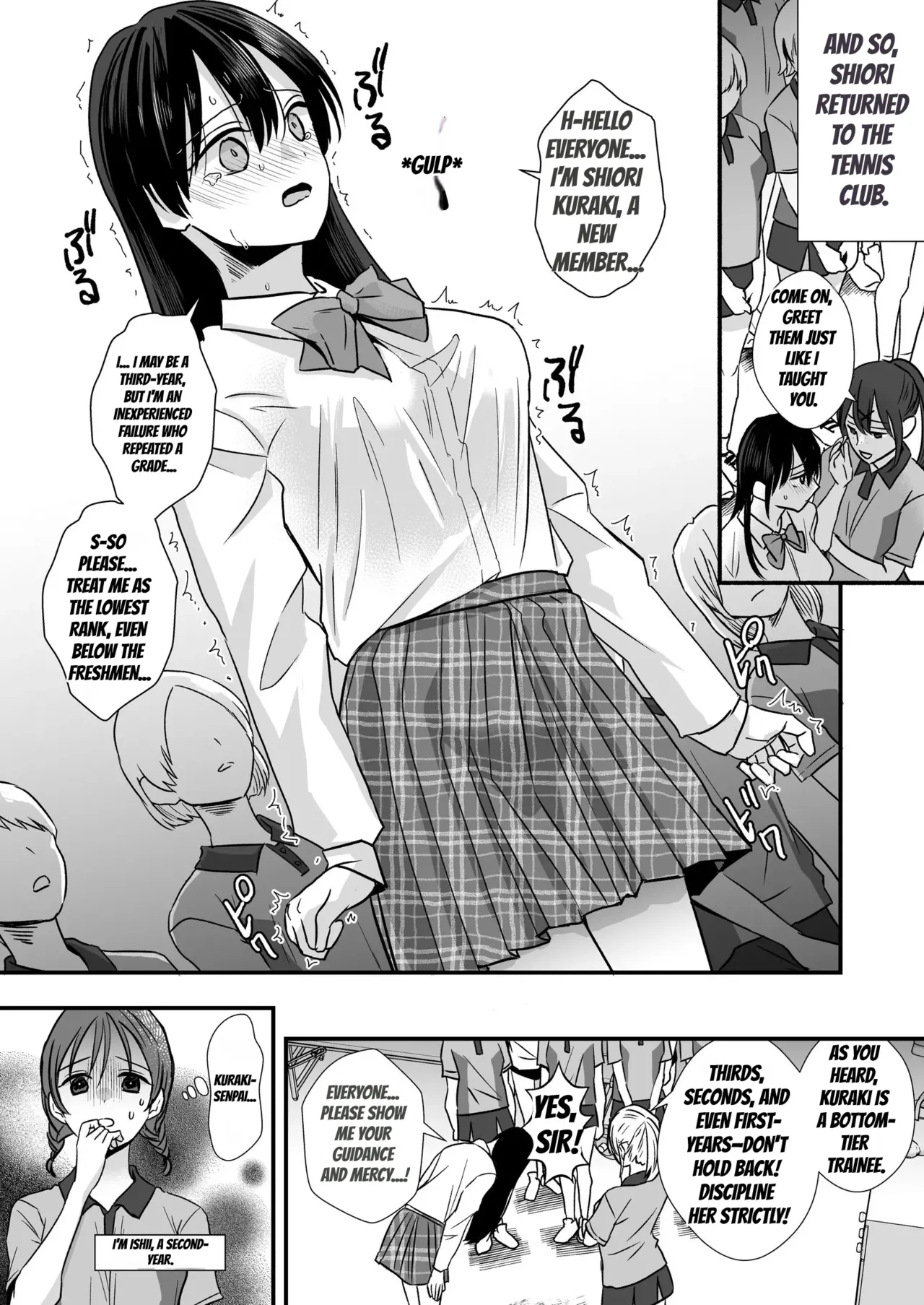 Bullying by Senior Members of the Tennis Club[テニス部の先輩いじめ] Page 5