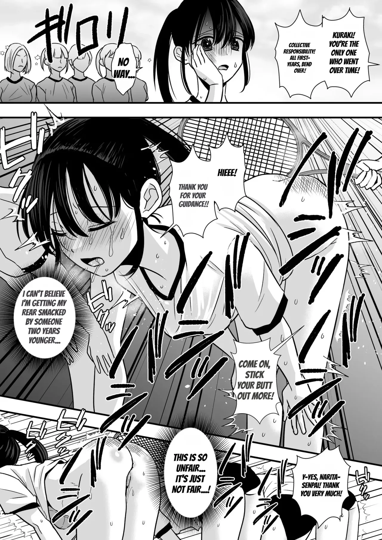 Bullying by Senior Members of the Tennis Club[テニス部の先輩いじめ] Page 8