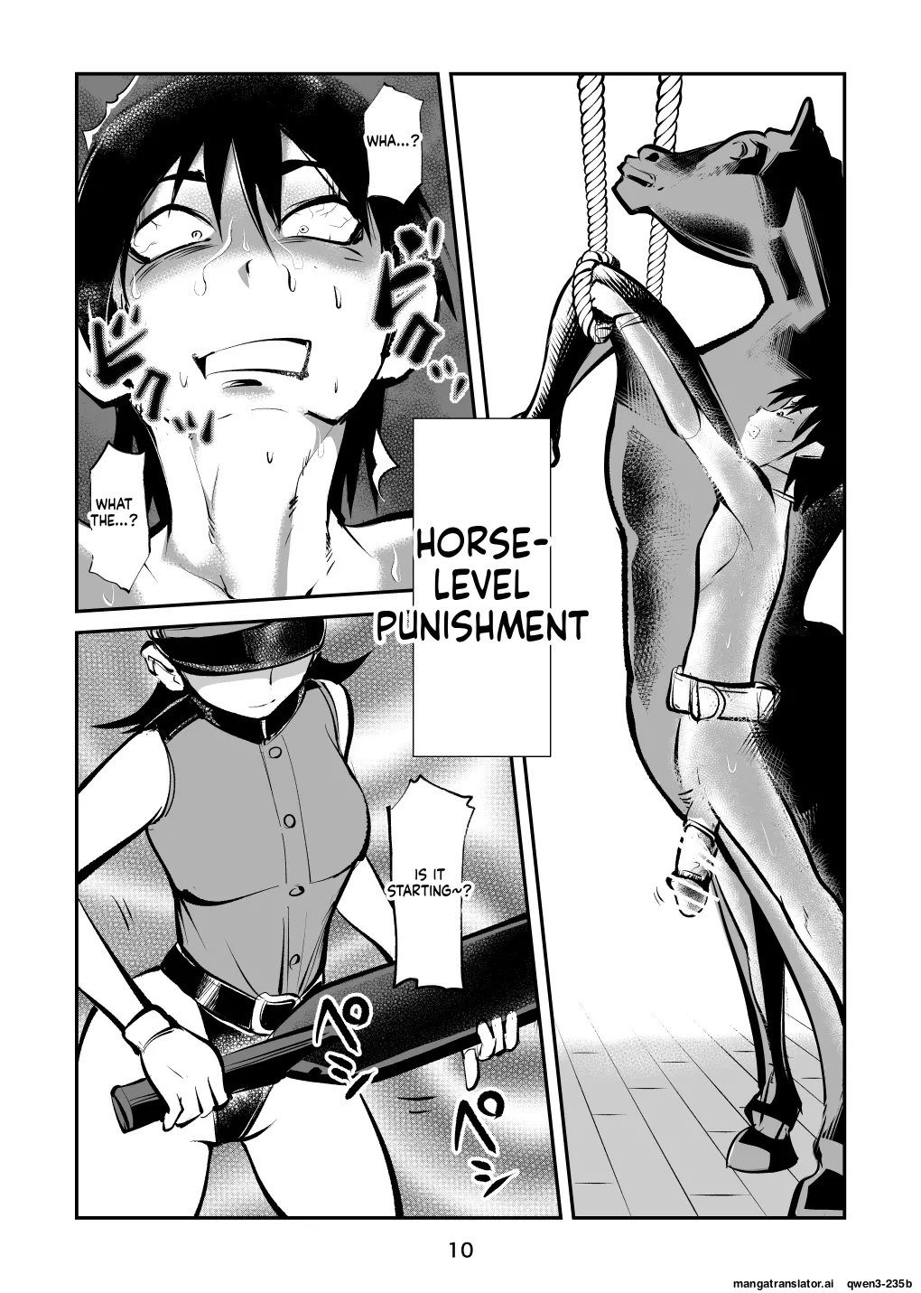 [Pecan (Makunouchi)]Chinkei Shikkou 3| Implementing Penis Penalty Page 11
