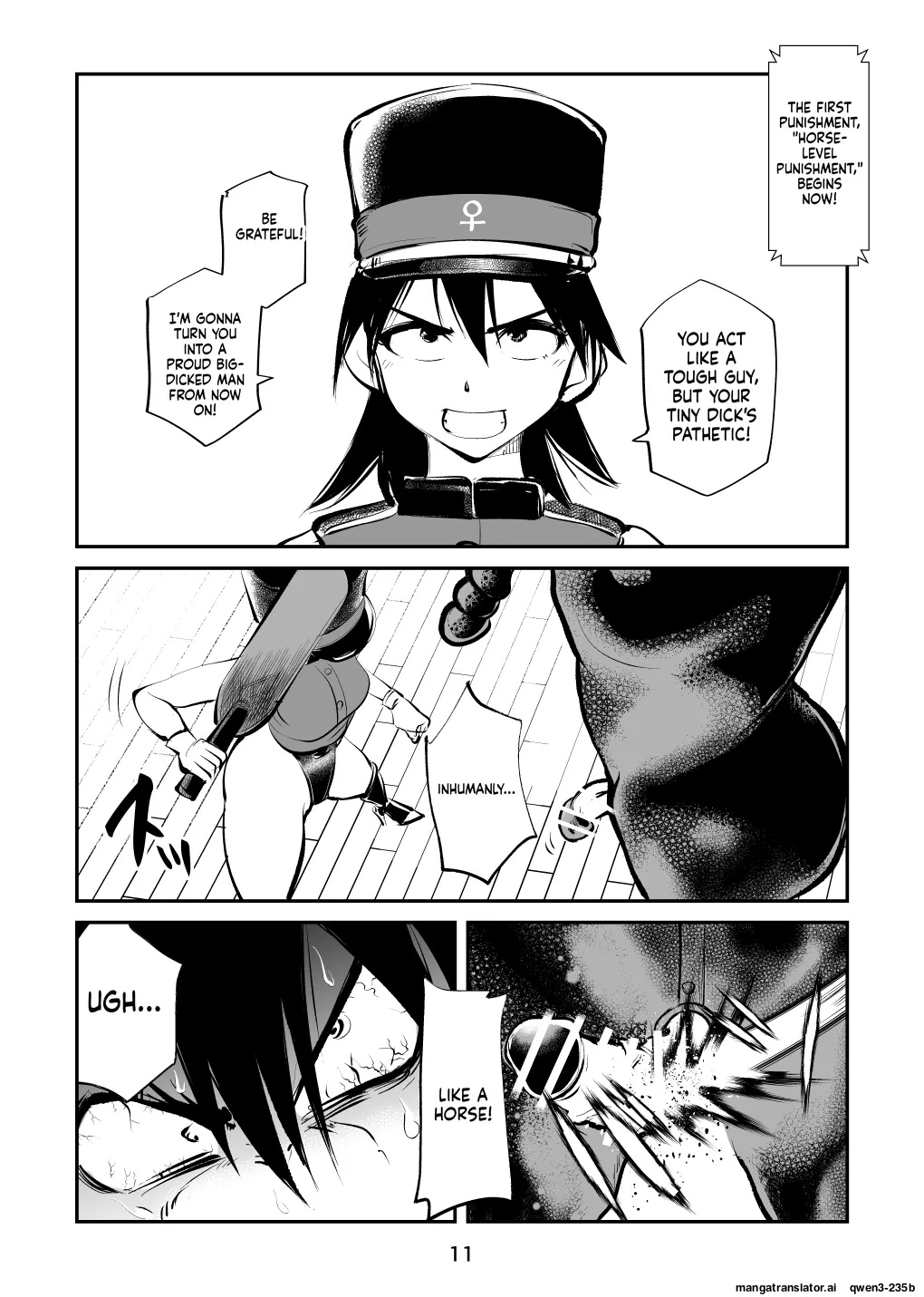 [Pecan (Makunouchi)]Chinkei Shikkou 3| Implementing Penis Penalty Page 12